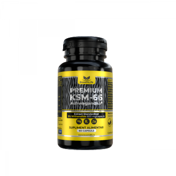 Ashwagandha premium KSM-66, 60 capsule, Boost4Life