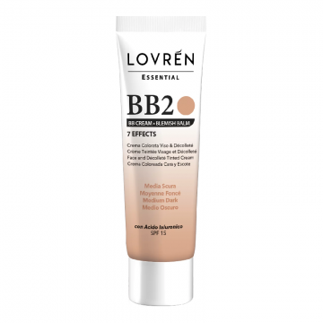 BB Cream Medium Dark, BB2, SPF15, 25ml, Lovren