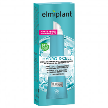 Crema-gel pentru conturul ochilor Hydro X-Cell, 15ml, Elmiplant