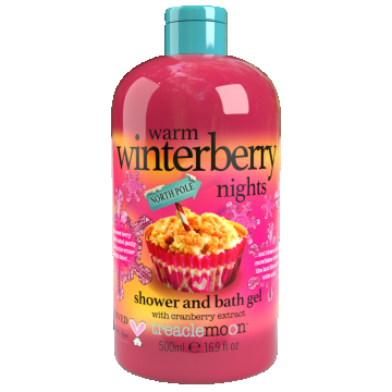 Gel de dus Winterberry Nights, 500ml, Treaclemoon