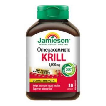jamieson omega complet pure krill 1000mg ctx30 cps moi