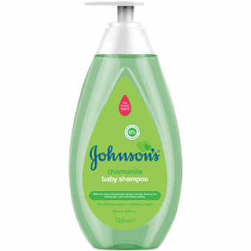 Johnsons Baby sampon musetel cu pompa, 750 ml, Johnson & Johnson
