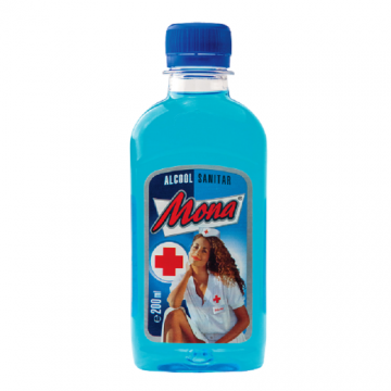 mona alcool sanitar 70% 200ml