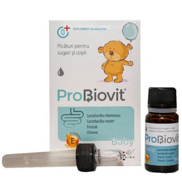 Picaturi cu probiotice pentru copii Probiovit Baby, 10 ml, Apipharma