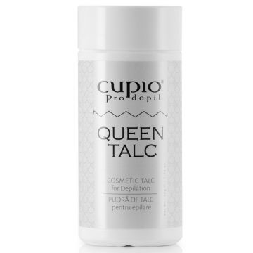 Pudra pentru epilare Queen Talc, 50g, Cupio