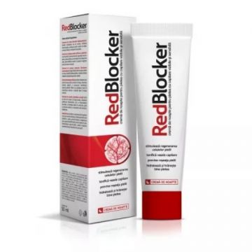 redblocker crema noapte pentru pielea capilare vizibile+sensibila 50ml