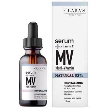 Serum facial cu Multivitamine, 30ml, Clara's New York