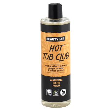 Spuma de baie energizanta cu arnica si ghimbir Hot Tub Club, 400ml, Beauty Jar