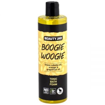 Spuma de baie tonifianta cu ulei de portocale Boogie Woogie, 400ml, Beauty Jar