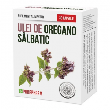 Ulei de oregano salbatic, 30 capsule, Parapharm