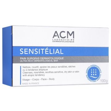 acm sensitelial sapun dermatologic nutritiv 100g
