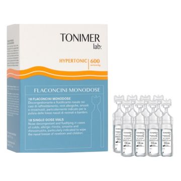 Apa de mare hipertonica, 5ml x 18 flacoane, Tonimer Lab Apa de mare hipertonica, 5ml x 18 flacoane, Tonimer Lab