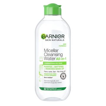 Apa micelara cu efect de matifiere Skin Naturals, 400ml, Garnier