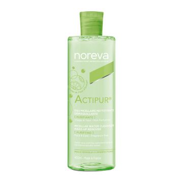 Apa micelara pentru ten cu imperfectiuni Noreva Actipur, 400 ml