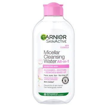 Apa micelara pentru ten sensibil Skin Active, 200ml, Garnier