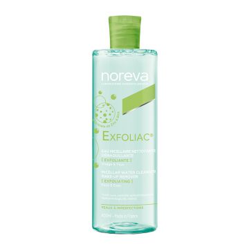 Apa micelara purifianta Noreva Exfoliac, 400 ml