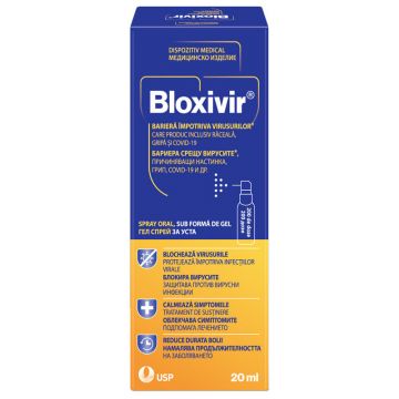 BLOXIVIR Spray oral gel, 20 ml