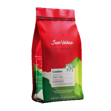 Cafea premium boabe Cumbre, 454g, Juan Valdez