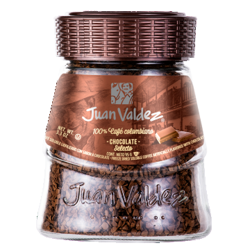 Cafea solubila liofilizata Ciocolata, 95g, Juan Valdez