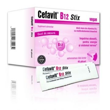 Cefavit B12 stix - 45 plicuri