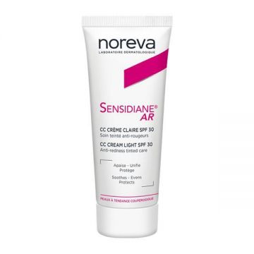 Crema corectoare pentru piele sensibila Noreva Sensidiane AR CC, SPF 30, 40 ml