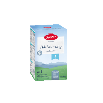 Lapte praf hipoalergenic HA1, de la nastere, 600g, Topfer