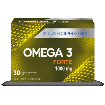 laropharm omega 3 forte 1000mg ctx30 cps gel
