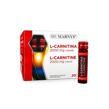 Marnys L-Carnitine Lichida 2000 mg, 20 fiole
