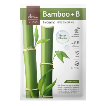 Masca cu Bambus si Beta glucan, 7Days Plus, 1 bucata, Ariul