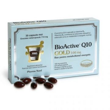 pharma nord bio-active q10 gold 100mg ctx30 cps