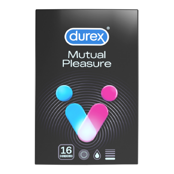 Prezervative Mutual Pleasure, 16 bucati, Durex