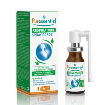puressentiel spray oral pentru calmarea durerilor din gat 15ml