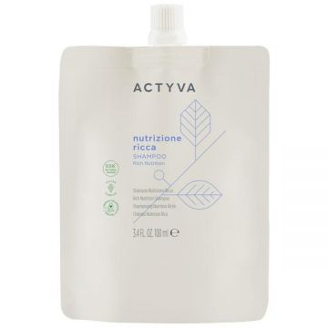 Sampon de hidratare intensa Kemon Actyva Nutrizione Ricca (Concentratie: Sampon, Gramaj: 100 ml Refill)