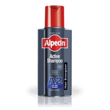 Sampon pentru scalp gras Dr. KURT WOLFF, Alpecin Active A2 (Concentratie: Sampon, Gramaj: 250 ml)