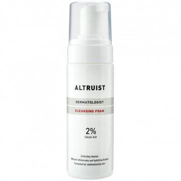 Spuma de curatare cu 2% acid salicilic Altruist, 150 ml