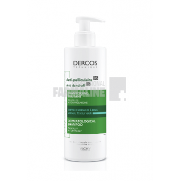 Vichy Dercos Sampon antimatreata par normal/gras 390 ml