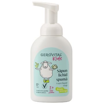 gerovital kids sapun lichid spuma fresh energy 300ml 7560