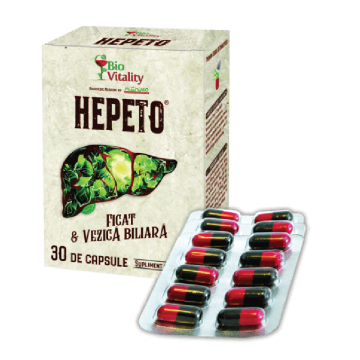 Hepeto, 60 capsule, Bio Vitality