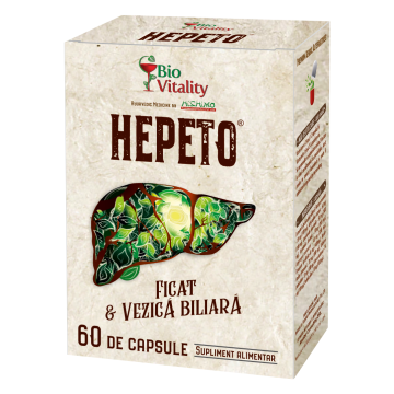 Hepeto, 60 capsule, Bio Vitality