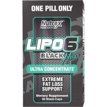 Lipo 6 Black Hers Ultraconcentrate Nutrex 60 capsule