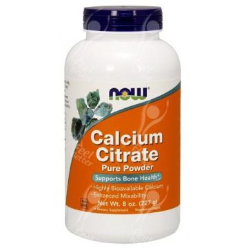 Now Calcium Citrate Pure Powder 227 g