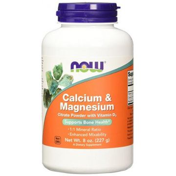 Now Calcium Magnesium 227g