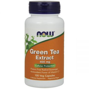Now Green Tea 400 mg 100 veg caps