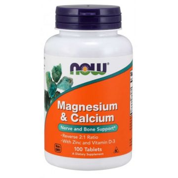 Now MagnesiumCalcium + Zinc Vit D3 100 tab