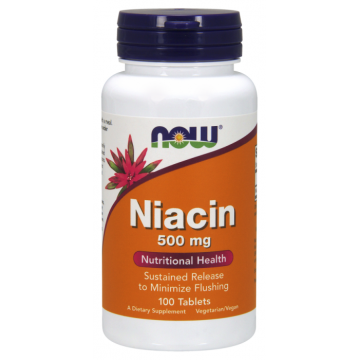 Now Niacin 500 mg 100 tab