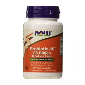 Now Probiotic-10 25 bilion 50 vcaps