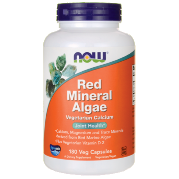 Now Red Mineral Algae 180 veg caps