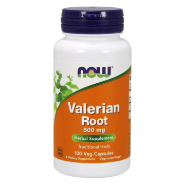 Now Valerian Root 500 mg 100 veg caps