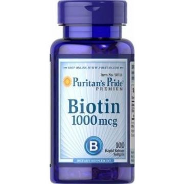 Puritan s Pride Biotin 1000 mg 100 caps