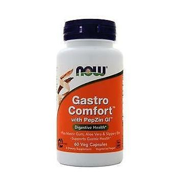 Now Gastro Comfort with PepZin Gl 60 vcaps
